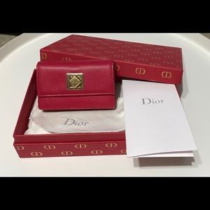DIOR 5-GUSSET CARD HOLDER